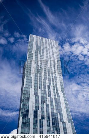 Warsaw, Poland, September 20: Modern Architecture In Warsaw Downtown On September 20, 2013 In Warsaw