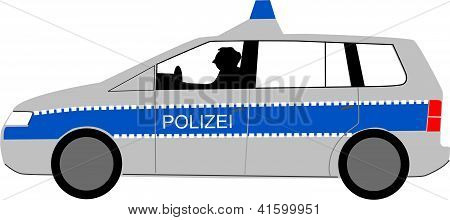 policejní auto