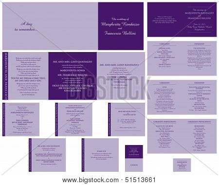 Wedding Stationery Set
