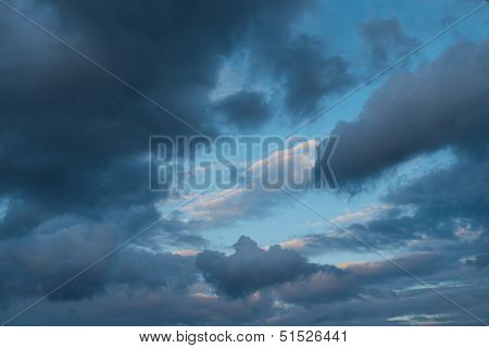 Dramatic skies