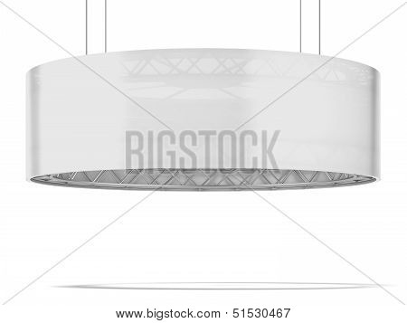 Cicle top of exhibition stand
