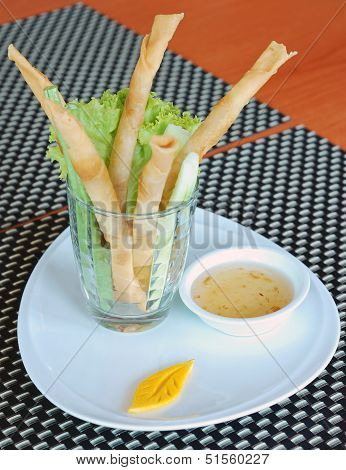 Deep Fry Spring Rolls