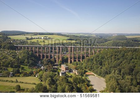 Goltzsch Viaduct - Aerial View