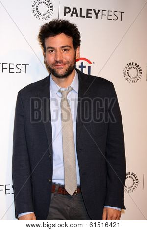 LOS ANGELES - MAR 15:  Josh Radnor at the PaleyFEST - 