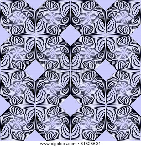 Colorful Decorative Diamond Geometric Pattern. Abstract Diagonal Trellised Textured