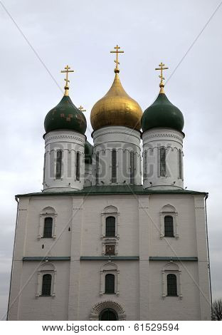 Uspenskiy Cathedral in Kolomna Kremlin, Russia