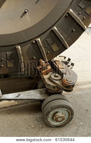 Industrial Mill Wheel