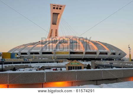 The Montreal Stadium and tower