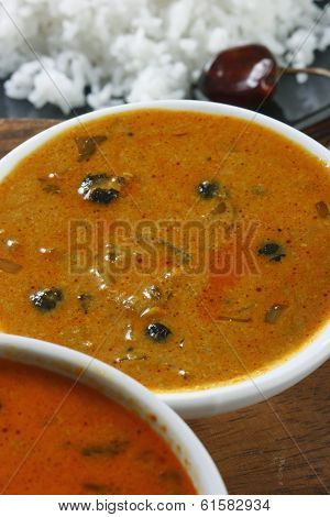 Vatha Kulambu - A Snack From Kerala
