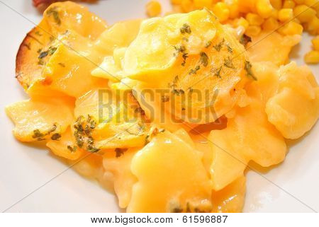 A Side Dish Of Augratin Potatoes