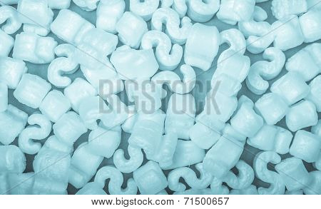 Polystyrene Beads Background