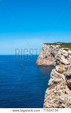 Landscape Of Coast Of Sardinia