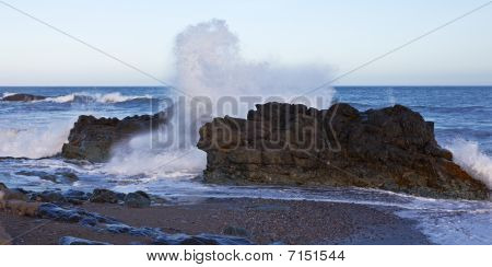 Heavy havet i øst fjorde, Laekjavik, Island