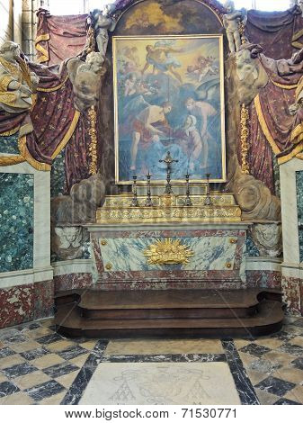 Tomb In Amiens Cathedral, France