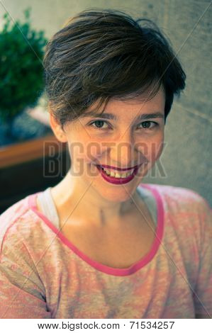 Beautiful Brunnet Woman