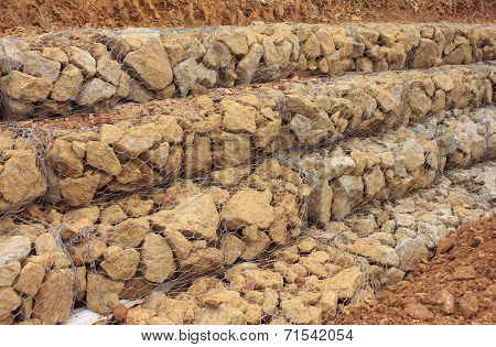 Background Of Stones Bag Wall
