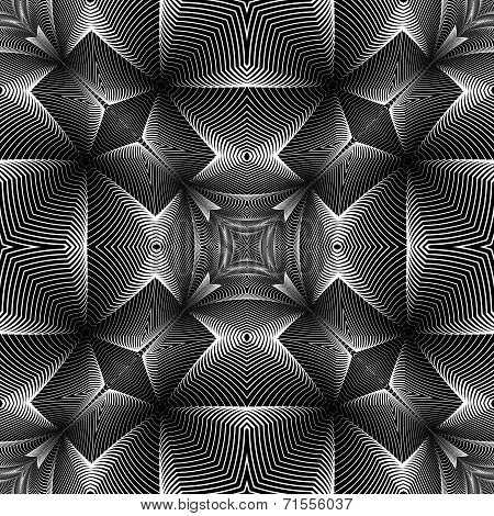 Design Seamless Decorative Trellised Pattern