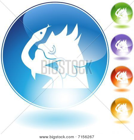 Eagle Snake Icon