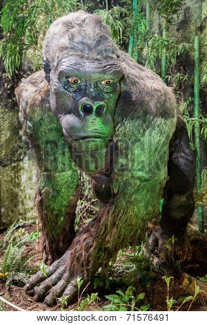 Realistic Model Of Prehistoric Animal