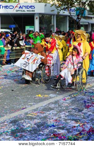 Cypern karneval, Full av färger och roliga