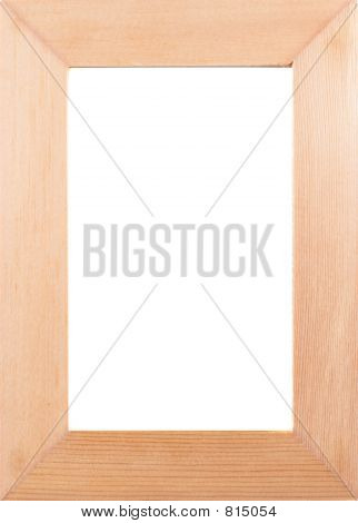 leeren Holz Fotorahmen