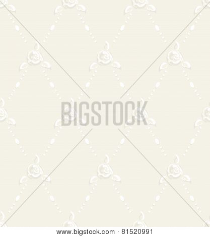 Rose And Pearl Pattern Sentimental