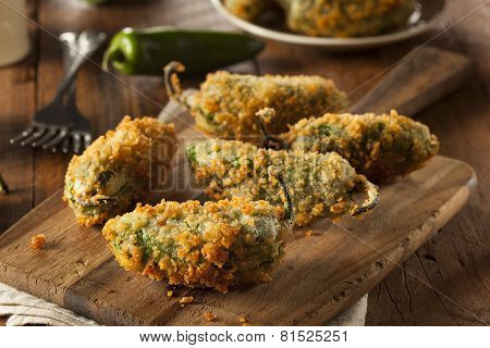 Homemade Breaded Jalapeno Poppers