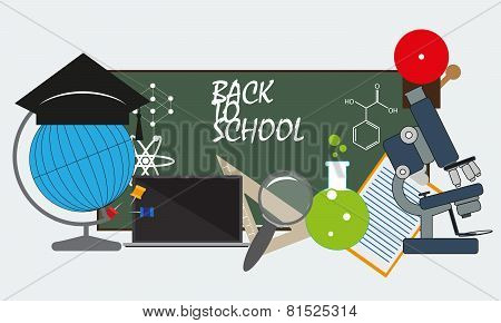 back to school. vector format