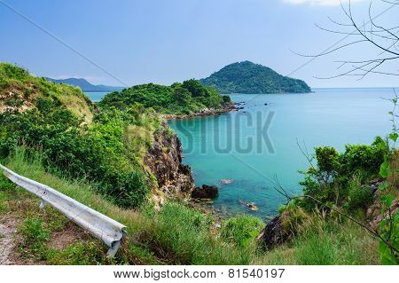Cliff Beach Landscape