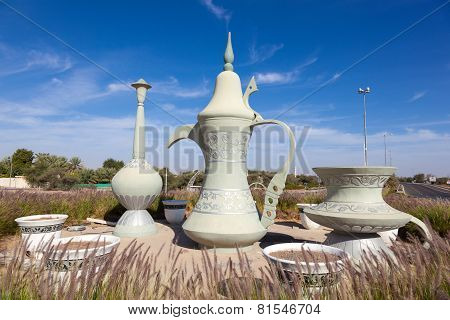 Coffeepot Sculpture In Al Ain