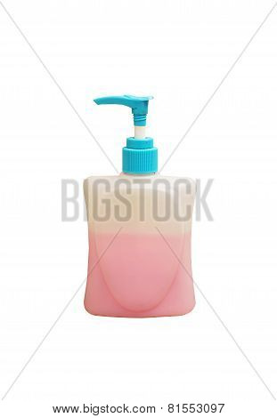 Old hand washing liquid pump bottle