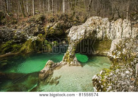 Mostnica gorge, Bohinj, Slovenia