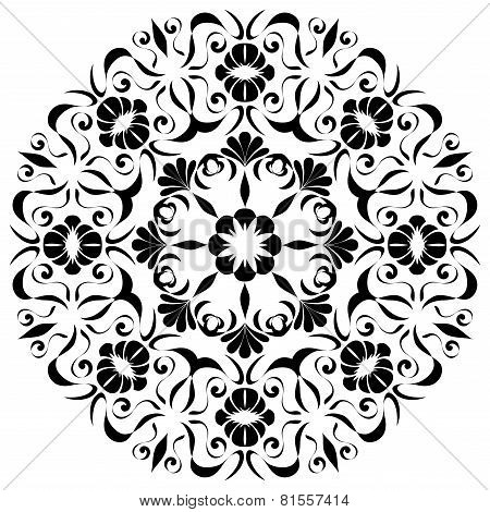 black mandala