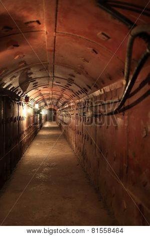 Interior Of Old Soviet Bunker