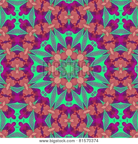 Ethnic Kaleidoscopic Patterns