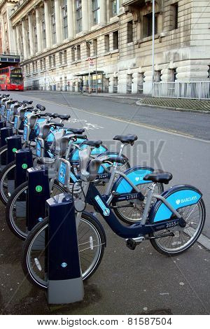 Barclays Bank Bicycles