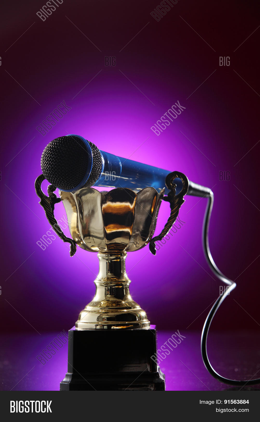 Golden Trophy Image & Photo (Free Trial) | Bigstock