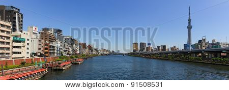 Tokyo skyline at daytime