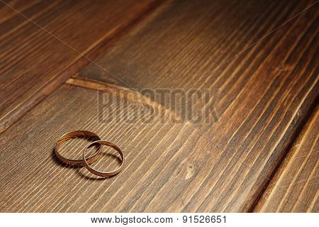 Golden Wedding Rings