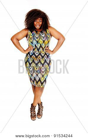Pretty African Woman.