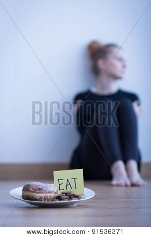 Young Anorexic Girl