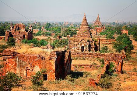 Bagan Skyline, Myanmar