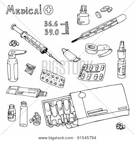 vector Illustration  medical