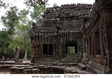 Banteay Kedi Temple in Angkor, Siem Reap, Cambodi