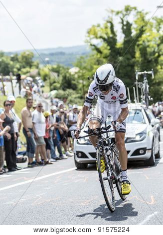 The Cyclist Anthony Delaplace - Tour De France 2014