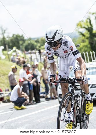The Cyclist Anthony Delaplace - Tour De France 2014