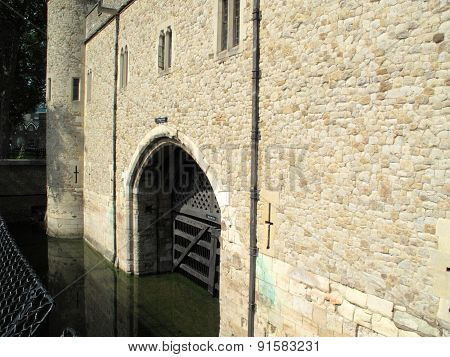 Traitors Gate at the Tower of London