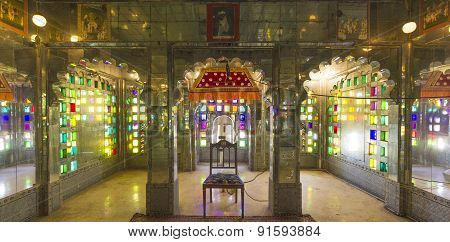 Inside The City Palace  In Udaipur