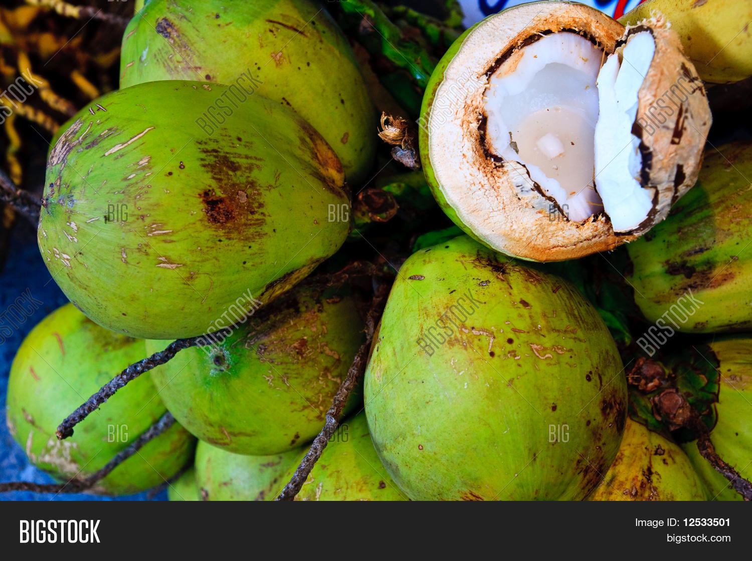 Green Coconuts Image & Photo (Free Trial) Bigstock