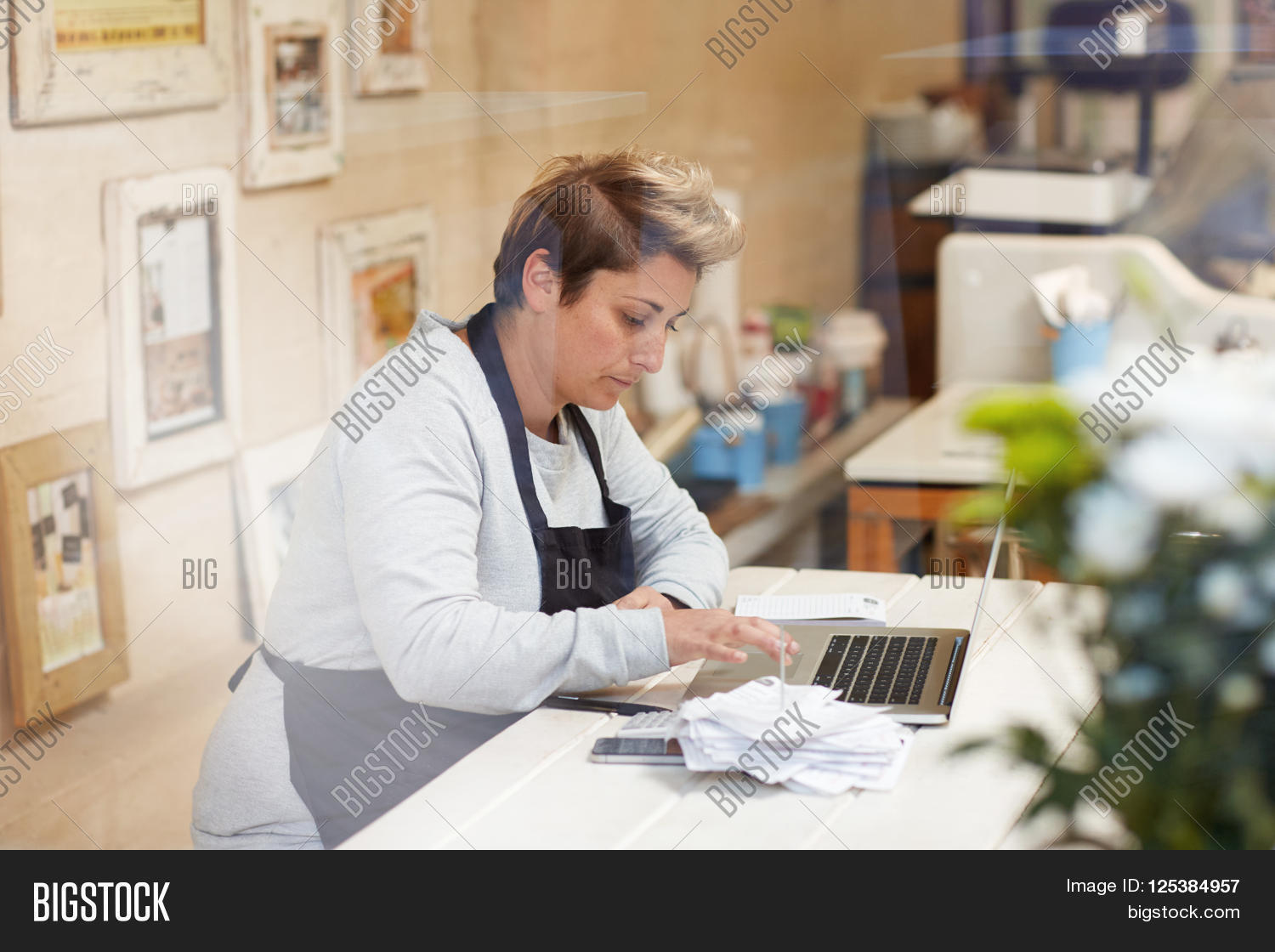 Female Deli Owner Image & Photo (Free Trial) Bigstock